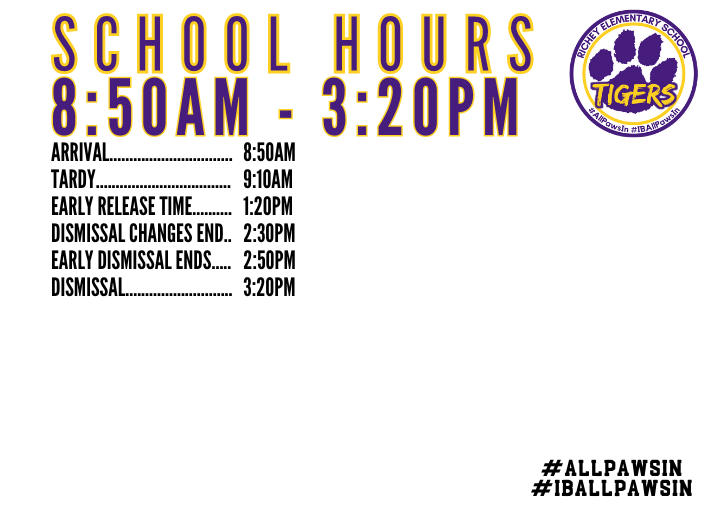 Updated School Hours