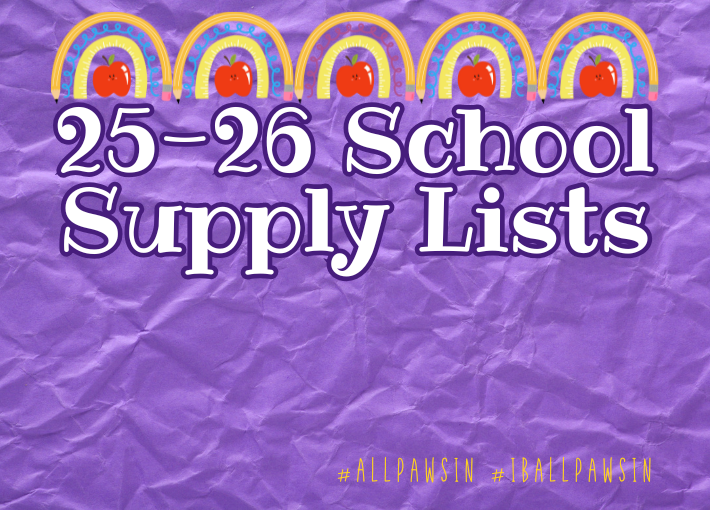School Supply List